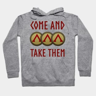 Come and Take Them Spartan Phalanx Molon Labe Hoodie